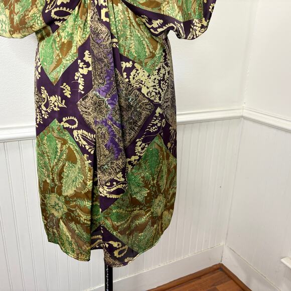 Tiana B Size 12 Vintage Dress Cocktail Special Occasion Forest Fairy Indie Boho - Picture 12 of 16